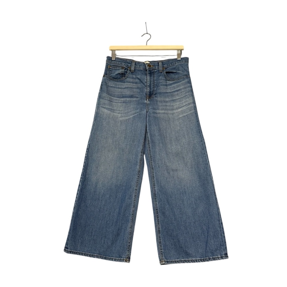 J.‎ Crew | Rayner Wide Leg Crop Jean Size 30